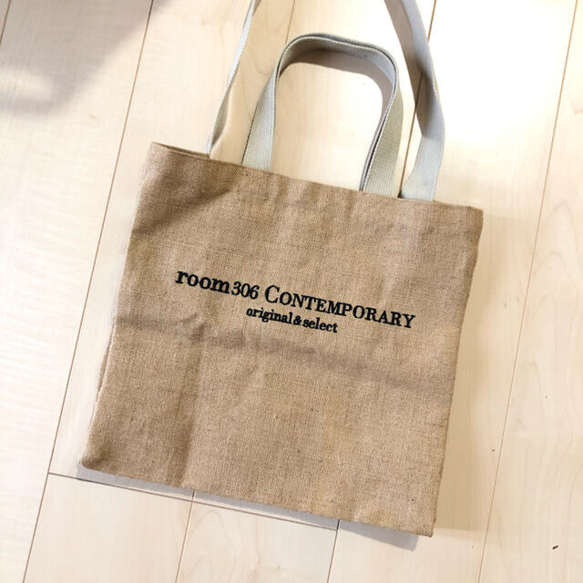 room 306 comtemporary jute bag