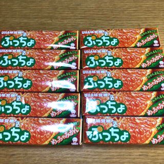 ユーハミカクトウ(UHA味覚糖)のUHA味覚糖　ぷっちょ　めっちゃみかん(菓子/デザート)