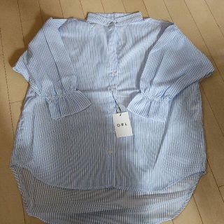 グレイル(GRL)の新品【GRL】ブラウス、シャツ(シャツ/ブラウス(長袖/七分))