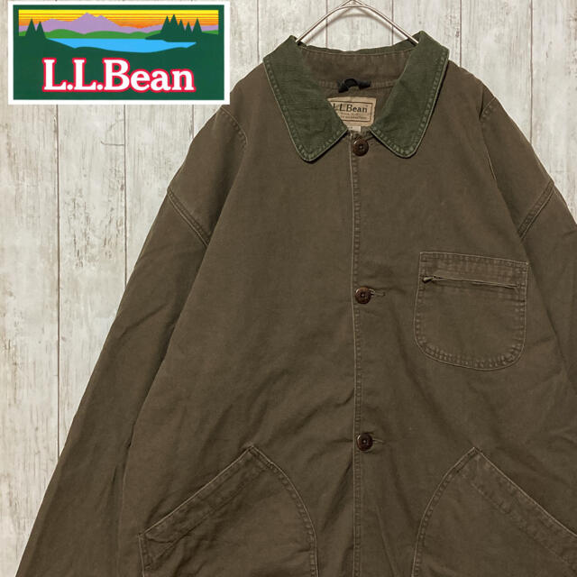 L.L.bean エルエルビーン ハンティングジャケット ダック地 ライナー付