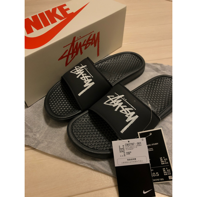 STUSSY(ステューシー)のstussy nike サンダル　新品未使用 メンズの靴/シューズ(サンダル)の商品写真