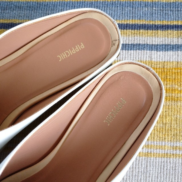 PIPPICHIC ピッピシック ウッドソールミュール レディースの靴/シューズ(ミュール)の商品写真