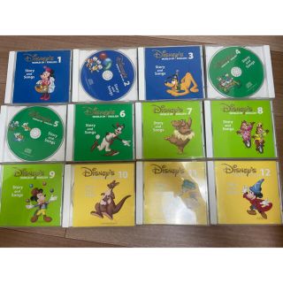 ディズニー(Disney)のnin様専用DWE Story and Songs CD1〜12+Bedtime(キッズ/ファミリー)