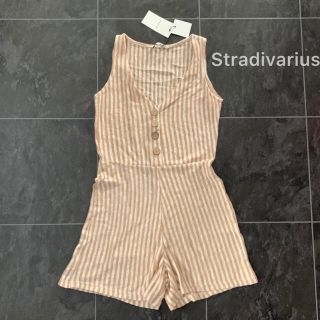 ザラ(ZARA)の新品未使用タグ付♡Stradivarius♡ストライプサロペット(オールインワン)