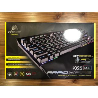 専用【ほぼ未使用】コルセア K65  Corsair K65(PC周辺機器)