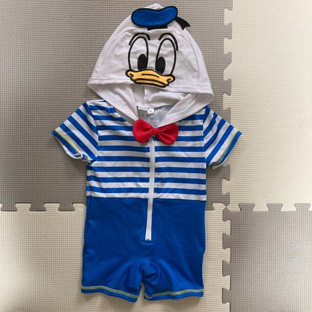 Disney(ディズニー)のドナルド　水着　スイムウェア　90cm キッズ/ベビー/マタニティのキッズ服男の子用(90cm~)(水着)の商品写真