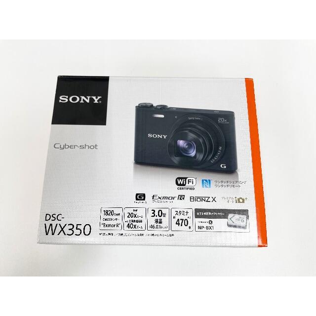 ソニー SONY Cyber−Shot WX DSC-WX350(B)コンパクトデジタルカメラ