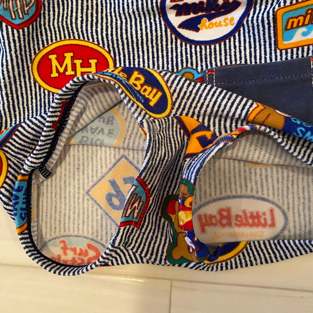 mikihouse(ミキハウス)のミキハウス　水着⭐︎帽子　セット キッズ/ベビー/マタニティのキッズ服男の子用(90cm~)(水着)の商品写真