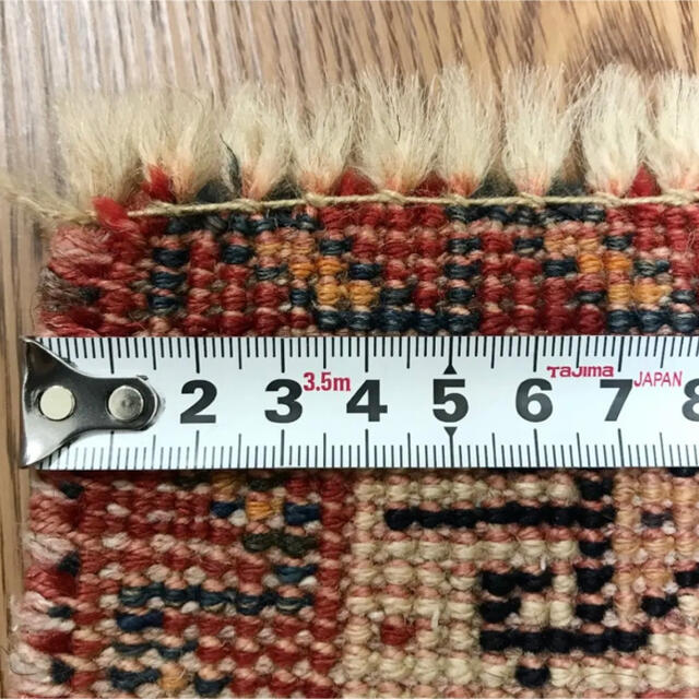 ペルシャ絨毯 (ユニーク品)No:35127の通販 by ペルシャ絨毯のasa's shop｜ラクマ ビンテージ トライバルラグ 在庫大得価