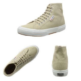 スペルガ(SUPERGA)の限定セール 新品未使用 スペルガ ハイカットスニーカー ベージュ(スニーカー)