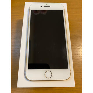アイフォーン(iPhone)のiPhone 7 Gold 128 GB au simロック解除済(スマートフォン本体)