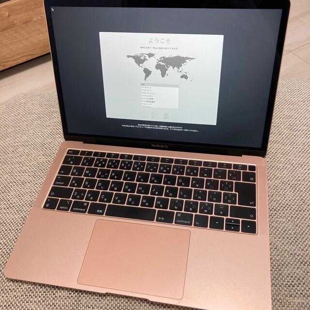 Apple(アップル)のMacBook Air 2019モデル 256GB メモリ8GB スマホ/家電/カメラのPC/タブレット(ノートPC)の商品写真