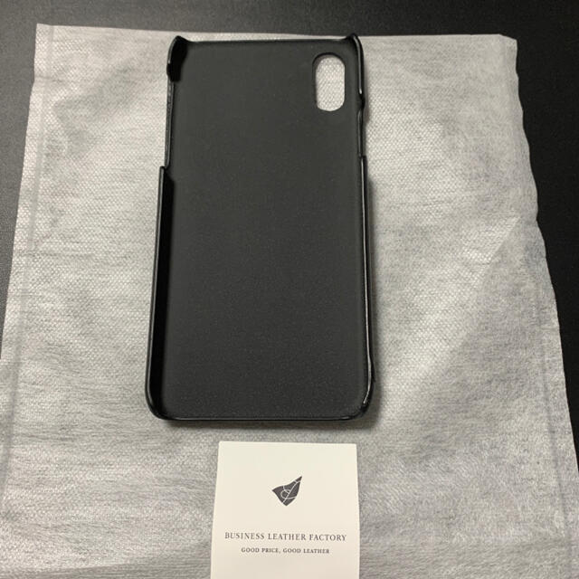 ビジネスレザーファクトリー　iPhone XS ウォレットタイプ　  スマホ/家電/カメラのスマホアクセサリー(iPhoneケース)の商品写真