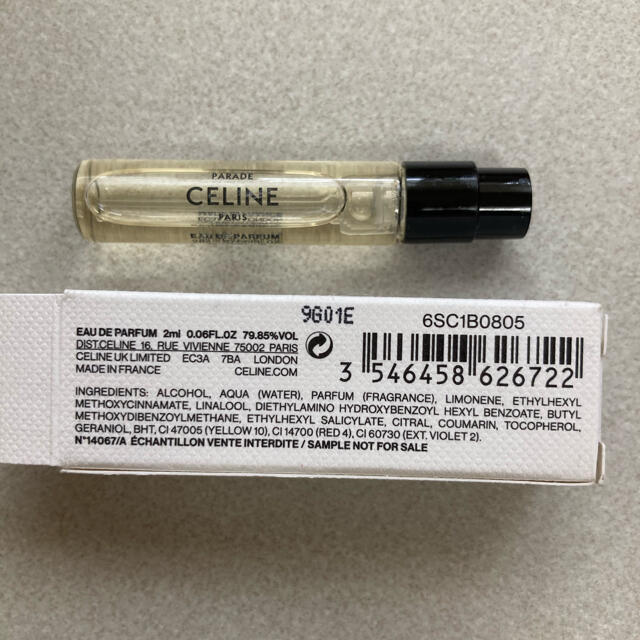 celine(セリーヌ)のCELINE PARADE セリーヌ パラード 2ml 新品 コスメ/美容の香水(香水(女性用))の商品写真