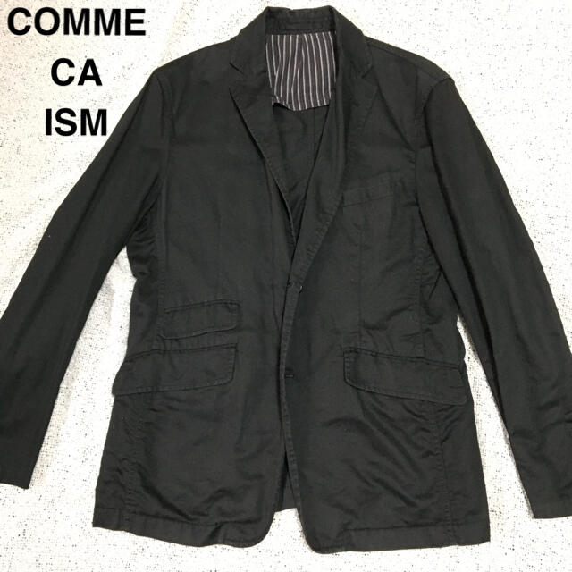 COMME CA ISM(コムサイズム)のCOMME CA ISM 麻混デザインジャケット メンズのジャケット/アウター(テーラードジャケット)の商品写真