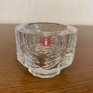 イッタラ(iittala)のイッタラ　キャンドルホルダー　クーシ(置物)