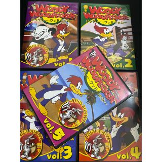 WOODY WOODPECKER  DVD  5枚セット　未使用品(キッズ/ファミリー)