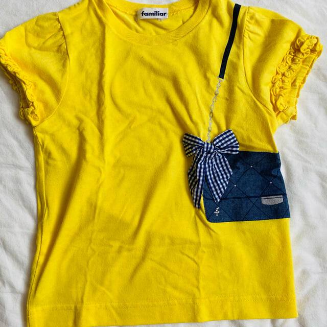 familiar(ファミリア)のfamiliar ファミリア Tシャツ 110 キッズ/ベビー/マタニティのキッズ服女の子用(90cm~)(Tシャツ/カットソー)の商品写真