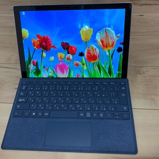 マイクロソフト(Microsoft)の【美品】Surface Pro 6＋Alcantaraタイプカバー＋Office(ノートPC)