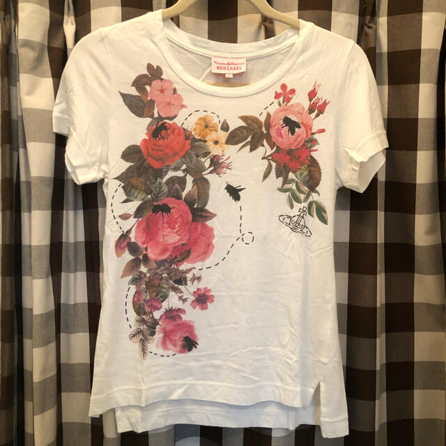 Vivienne Westwood(ヴィヴィアンウエストウッド)のVivienneWestwood☆花柄プリント半袖Tシャツ☆ レディースのトップス(Tシャツ(半袖/袖なし))の商品写真