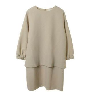 アドーア(ADORE)の【美品】ADORE αA  ツーピース風 ワンピース アルファエー(ひざ丈ワンピース)