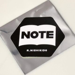 錦戸亮Note 購入特典ステッカー(ミュージシャン)