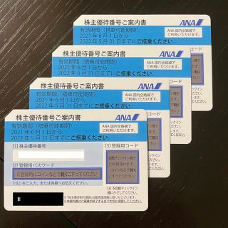 エーエヌエー(ゼンニッポンクウユ)(ANA(全日本空輸))の【送料無料】ANA株主優待券　2022(その他)