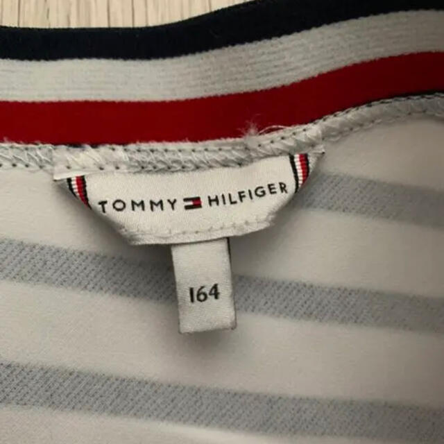 TOMMY HILFIGER(トミーヒルフィガー)のTOMMY HILFIGERサーキュラースカート  ボーダー キッズ/ベビー/マタニティのキッズ服女の子用(90cm~)(スカート)の商品写真