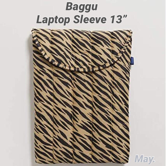 DEUXIEME CLASSE(ドゥーズィエムクラス)の【BAGGU】タイガー 13インチ ラップトップ PC タブレットケース バグー スマホ/家電/カメラのPC/タブレット(その他)の商品写真