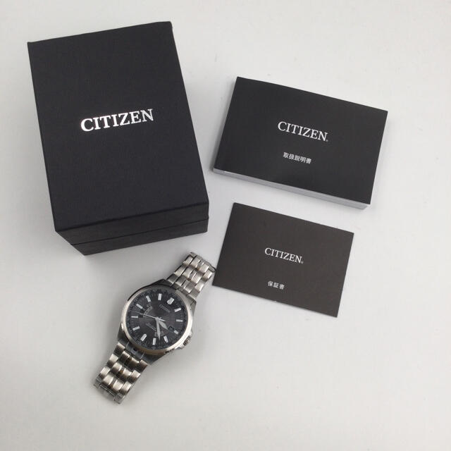 CITIZEN◇JOUNETSU COLLECTION/Eco-D ive/電波ソーラー/ダイバーズ/アナログ/チタン/箱【服飾雑貨他】 その他