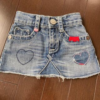 ベビーギャップ(babyGAP)のベビーギャップ　デニム スカート　80㎝　GAP ミニスカート　女の子(スカート)