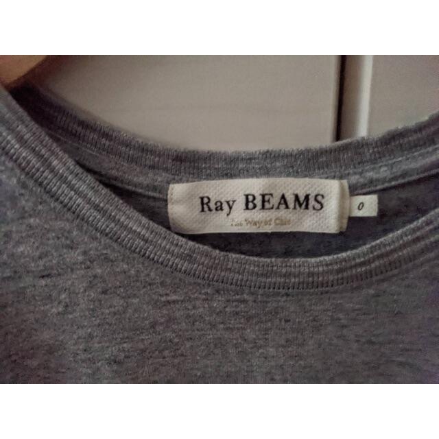 Ray BEAMS(レイビームス)のRay BEAMS Tシャツ コットン 天竺 クルーネック　カットソー レディースのトップス(Tシャツ(半袖/袖なし))の商品写真