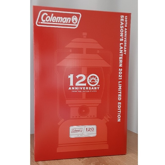 coleman 120th 周年シーズンランタン約１．４Kg素材