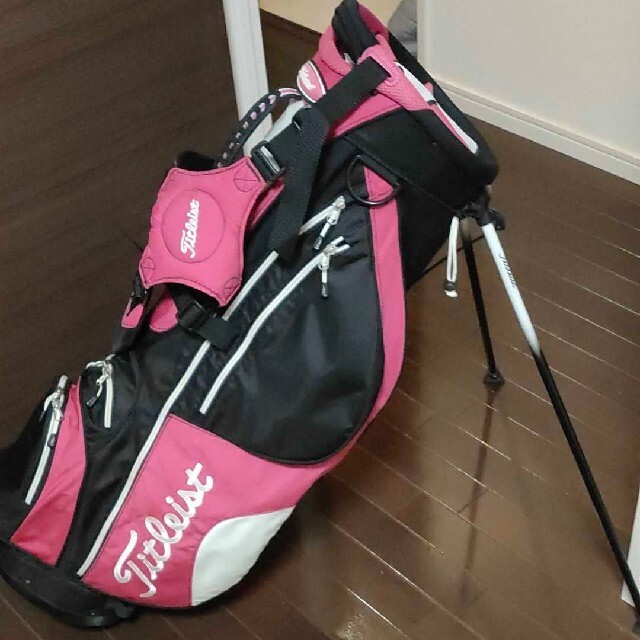 Titleist(タイトリスト)のタイトリスト  キャディバッグ  ピンク スポーツ/アウトドアのゴルフ(バッグ)の商品写真