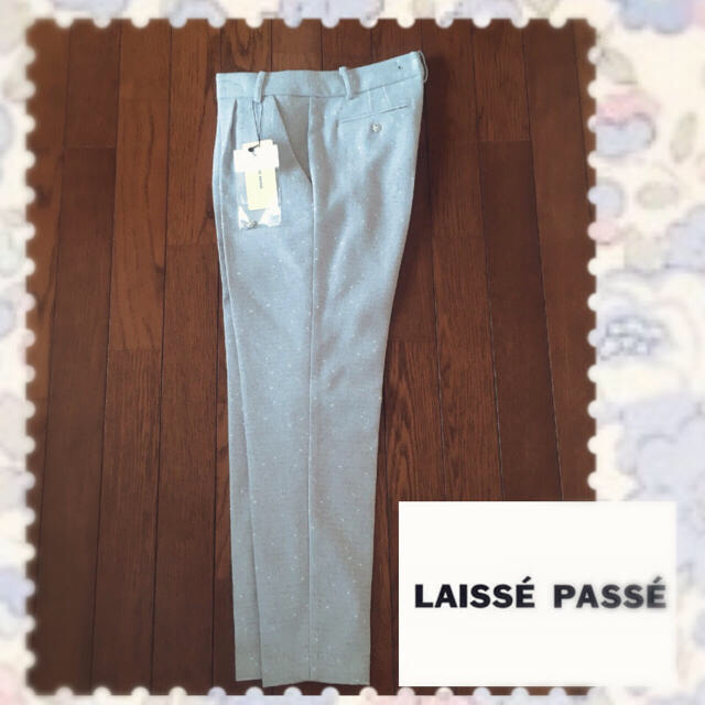 LAISSE PASSE(レッセパッセ)の新品 ツイードパンツ レディースのパンツ(クロップドパンツ)の商品写真