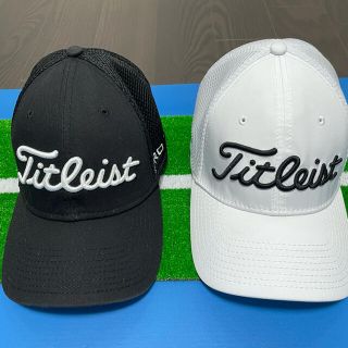 タイトリスト(Titleist)のタイトリスト(ニューエラ) キャップ　白黒セット(ウエア)