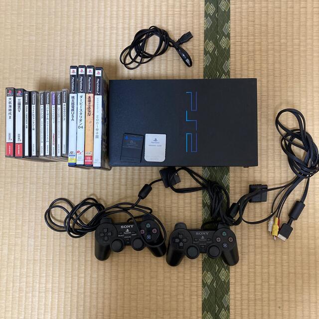 PlayStation2(プレイステーション2)のプレステ2 本体おまけ付き エンタメ/ホビーのゲームソフト/ゲーム機本体(家庭用ゲーム機本体)の商品写真