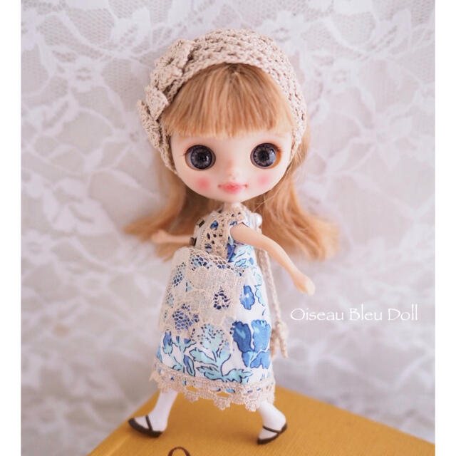 Takara Tomy(タカラトミー)の*Oiseau Bleu*カスタムプチブライス【バターケーキアフタヌーン】  ハンドメイドのぬいぐるみ/人形(人形)の商品写真