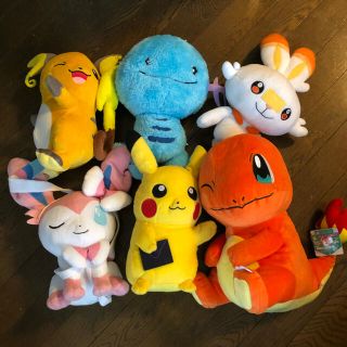 ポケモン(ポケモン)のポケモンぬいぐるみ　6体セット(ぬいぐるみ)