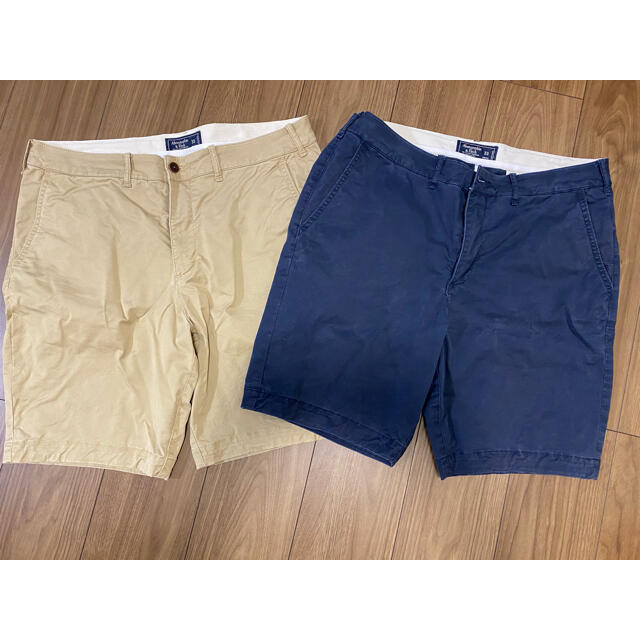 Abercrombie&Fitch(アバクロンビーアンドフィッチ)の《美品》アバクロ　ボトムス　半ズボン メンズのパンツ(ショートパンツ)の商品写真