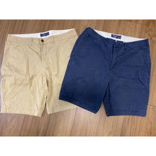 アバクロンビーアンドフィッチ(Abercrombie&Fitch)の《美品》アバクロ　ボトムス　半ズボン(ショートパンツ)