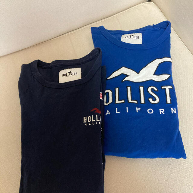 Hollister(ホリスター)のホリスター　ロンＴ　Ｍサイズ 2枚 メンズのトップス(Tシャツ/カットソー(七分/長袖))の商品写真