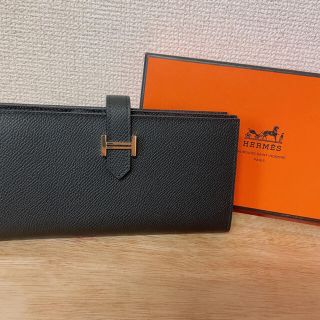 charisma様向けHERMES エルメス ベアンスフレ X刻印 (長財布)