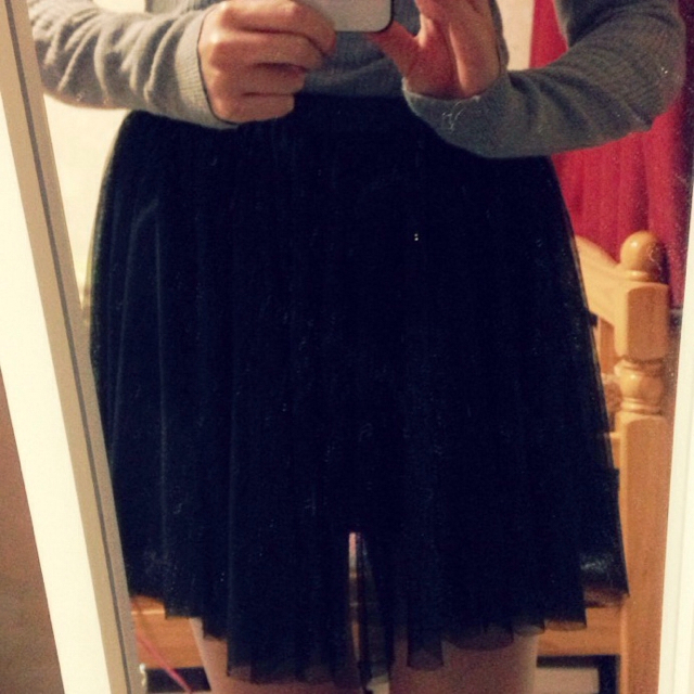 Bershka(ベルシュカ)のBershka黒スカート レディースのスカート(ミニスカート)の商品写真