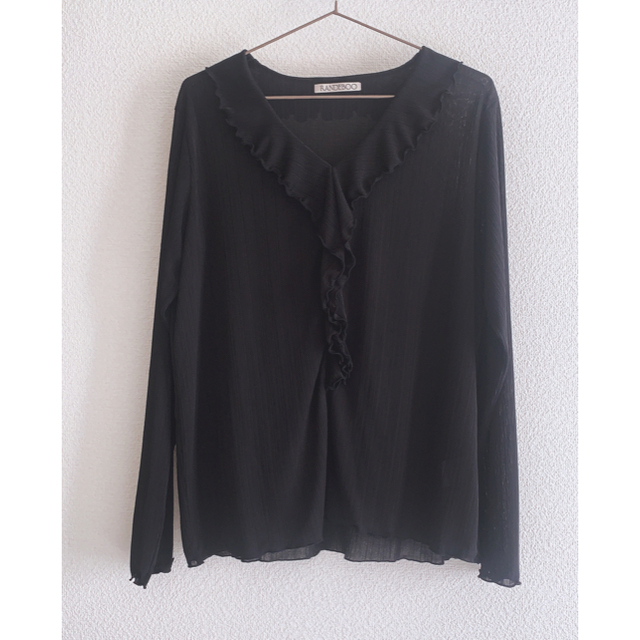 FRAY I.D(フレイアイディー)のRANDEBOO Frill melt top レディースのトップス(カットソー(長袖/七分))の商品写真