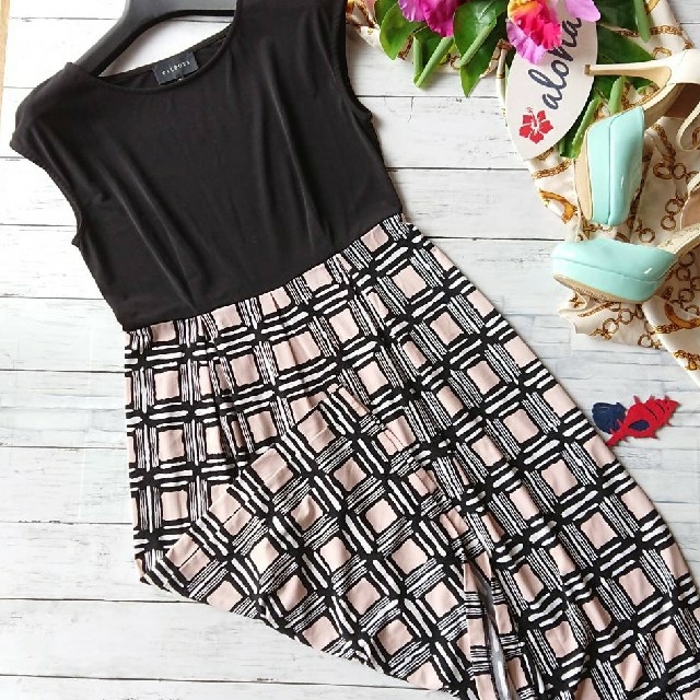 TALBOTS - 美品!TALBOTS☆スタイリッシュ2トーン☆ストレッチ