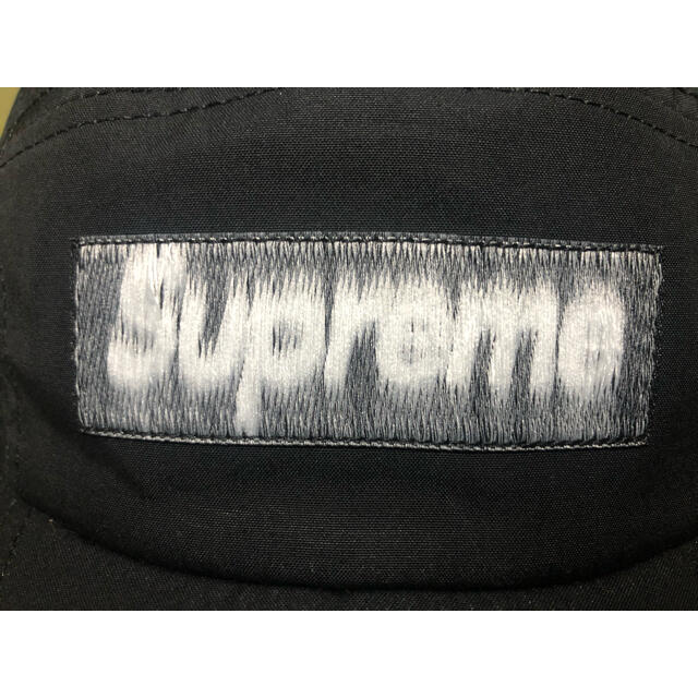 Supreme(シュプリーム)の21ss Supreme Reversed Label Camp Cap 黒 メンズの帽子(キャップ)の商品写真