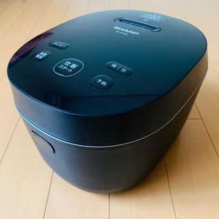 シャープ(SHARP)のシャープ IHジャー炊飯器（5.5合) KS-HF10B ブラック SHARP(炊飯器)