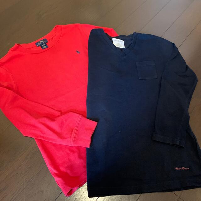 POLO RALPH LAUREN(ポロラルフローレン)のラルフローレン　120  アーバンリサーチL  長袖Tシャツ　2枚 キッズ/ベビー/マタニティのキッズ服男の子用(90cm~)(Tシャツ/カットソー)の商品写真