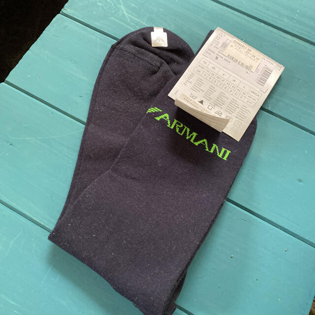 Emporio Armani(エンポリオアルマーニ)のアルマーニ　靴下　新品 メンズのレッグウェア(ソックス)の商品写真